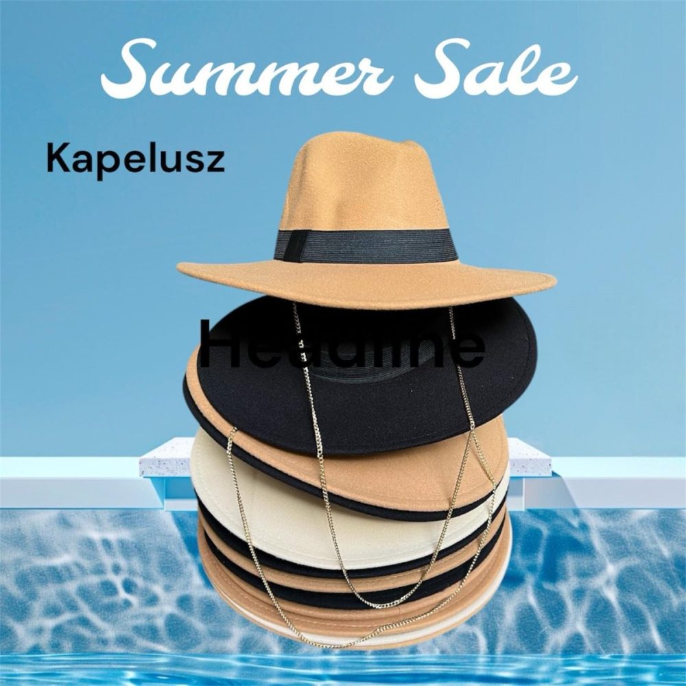 Kapelusz Męski _ paczka 12szt_ mix kolor 7671225