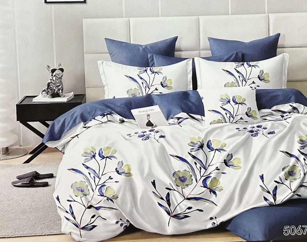 Komplet pościeli 3D 100% satyna - bawełna _ 3 Częściowy  Rozmiar : 200/220cm 2224468