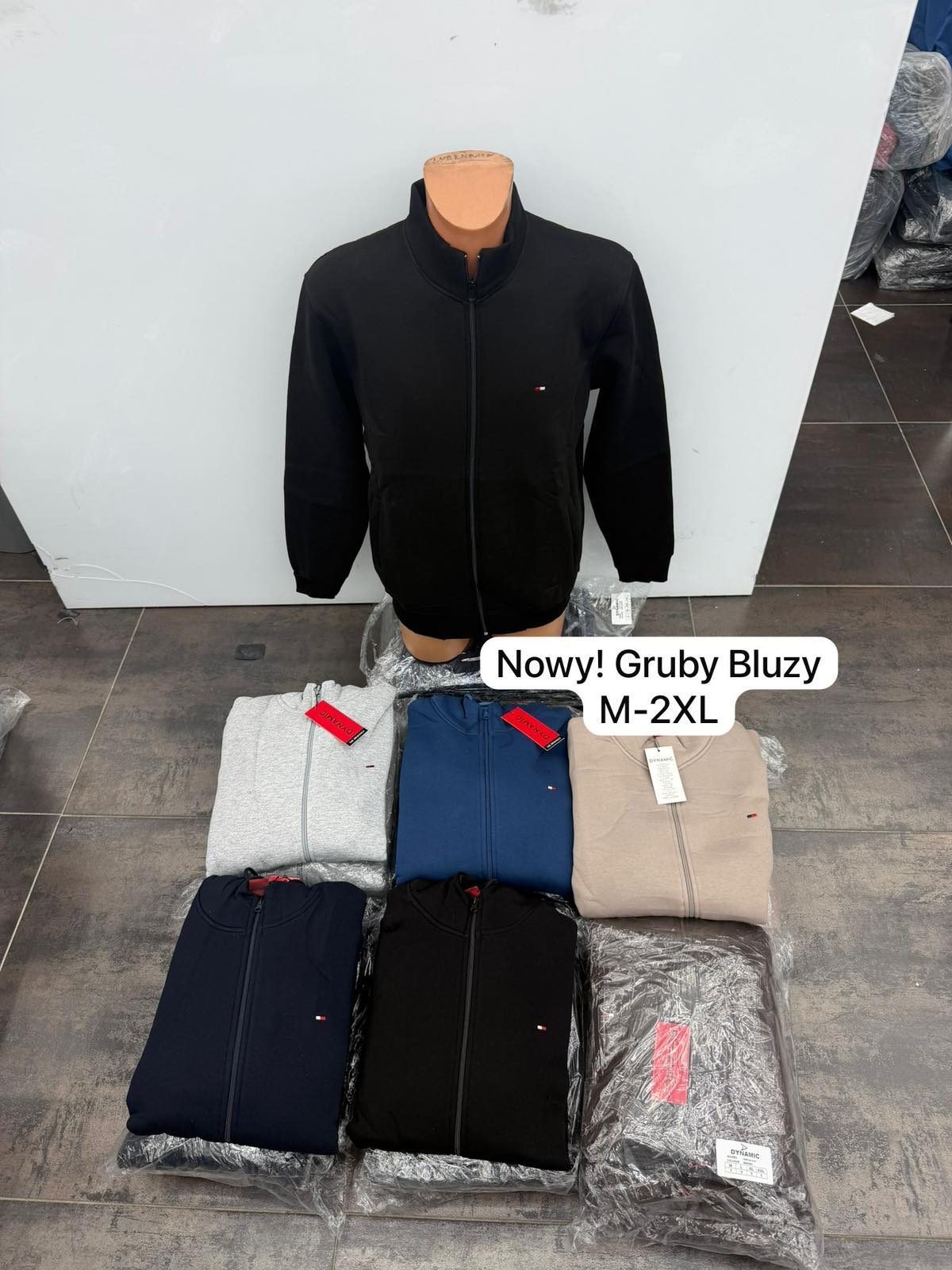 Bluzy MĘSKA _ size m-2xl _paczka 12szt_mix kolor 9412869