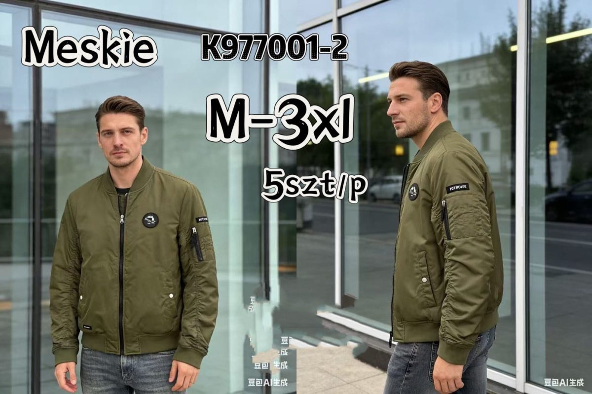 Kurtki MĘSKA_ Size m-3xl_ paczka 5szt_1kolor 6124411