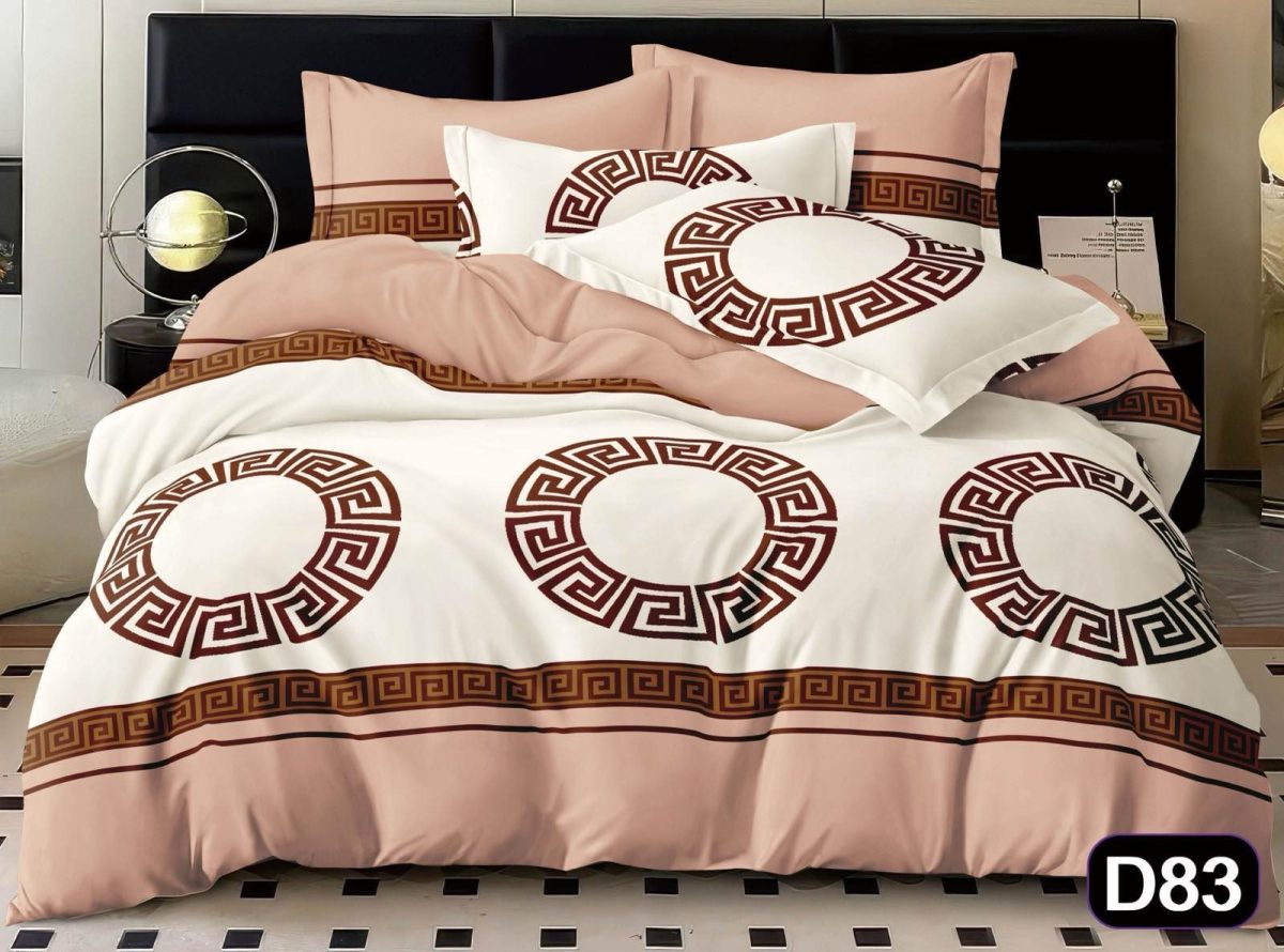 Komplet pościeli 5D “” MILANO “” 100% satyna - bawełna _ 4 Częściowy  Rozmiar : 200/220cm 6124448