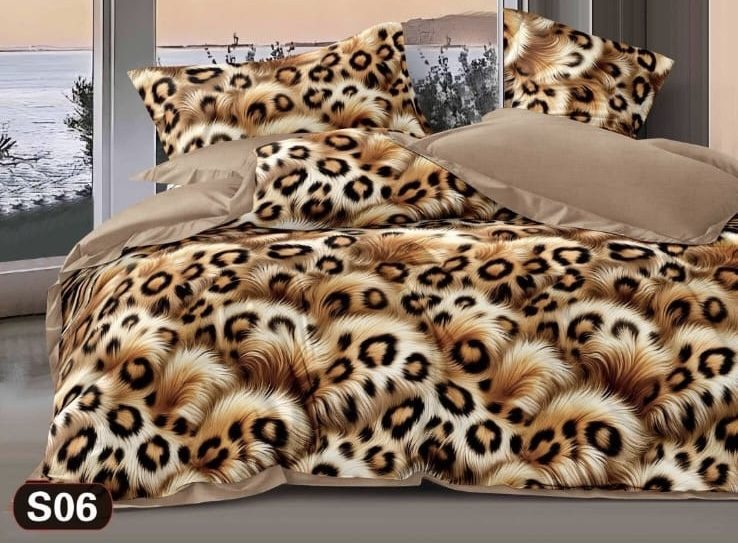 Komplet pościeli 5D “” MILANO “” 100% satyna - bawełna _ 4 Częściowy  Rozmiar : 200/220cm 6124464