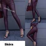 Spodnie skórzane damskie _ Size 34-42_ paczka 10szt _ 2818953