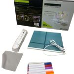 LAMPKA LED DZIECI DO RYSOWANIA TABLICA PODŚWIETLANA 20X20CM