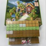 Klocki Magnetyczne Minecraft 200 Klocków + 2 Figurka 1773978