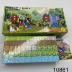Klocki Magnetyczne Minecraft 100 Klocków + 1 Figurka 1773981