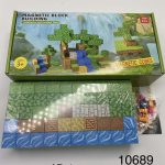 Klocki Magnetyczne Minecraft 100 Klocków + 1 Figurka 1773982