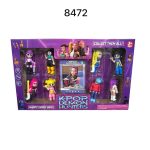 Figurki kpop gumowe 8szt + 8 kart 5959310