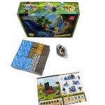 A KLOCKI MAGNETYCZNE MINECRAFT KLOCKI SZEŚCIANY 50 KLOCKÓW + 1 FIGURKI MOCNE 1815985