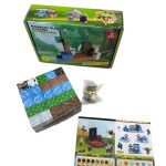 D KLOCKI MAGNETYCZNE MINECRAFT KLOCKI SZEŚCIANY 50 KLOCKÓW + 1 FIGURKI MOCNE 5007280