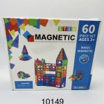 60EL KLOCKI MAGNETYCZNE PANELE KONSTRUKCYJNE 3D EDUKACYJNE DUŻE SILNE MAGNESY