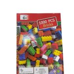 KLOCKI Plastikowe Konstrukcyjne KOLOROWE 1000 szt