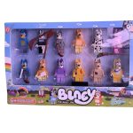 Klocki Klocków Pieski MINI FIGURKI 12 szt BLUE I BINGO POSTACIE + AKCESORIA
