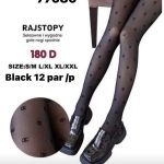 Rajstopy damskie _ Size S-2XL_ paczka 12szt _1 kolor 6328823