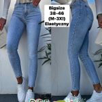 Jeansy damskie _ Size 38-46 _ paczka 10szt _ 4698583