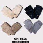 Rękawiczki Damskie_ paczka 12par_mix kolor 7671212