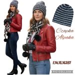 Czapki Damskie_ paczka 12szt_ mix kolor 9732147