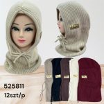 Czapki Damskie_ paczka 12szt_ mix kolor 9732169