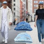 Czapki Damskie_ paczka 12szt_ mix kolor 9732207