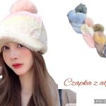 Czapki Damskie_ paczka 12szt_ mix kolor 9732218