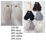 Rękawiszki Damskie_ paczka 12par_mix kolor 9732379