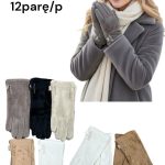 Rękawiszki Damskie_ paczka 12par_mix kolor 9732399