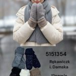 Rękawiszki Damskie_ paczka 12par_mix kolor 9732404