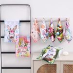Ścierki z mikrofibra  „” Wielkanoc”” Rozmiar : 40/60 _Paczka : 24szt / mix kolor 9733404