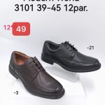 Buty Półbuty MĘSKIE(39-45_12par) 2500018