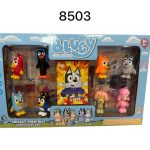 Figurki Bluey 8PCS
