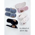 Buty Kapcie DAMSKIE (36-41_36par) mix 2501074