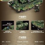 Klocki 99 Tank 460PCS