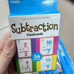 Zabawka Subtraction Flashcards 36 Cards