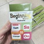 Zabawka Beginning Words Flashcards 36 Cards