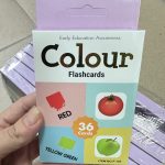 Zabawka Colour Flashcards 36 Cards