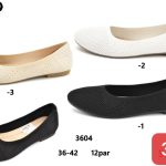 Buty Baleriny DAMSKIE (36-42_12par) 6812250
