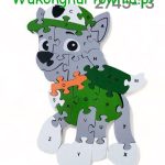 Zabawka Drewniana Puzzle Paw Patrol 6817259