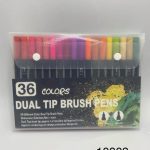 Colors Dual Tip Brush Pens 36 Colores 6817273