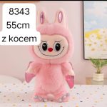Maskotka Labubu z Kocyk 55cm 6817807