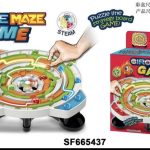 Kulki W Labiryncie Gra Planszowa Kołowy Labirynt Circle Maze Game Z Kulką 2540198