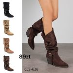 Buty Kozaki damskie (36-41_12par) 5074223