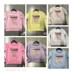 Bluzy DZIECIĘCA SIZE 4-14 lat_ paczka 6szt _1 kolor 5074390