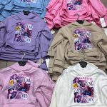 Bluzy DZIECIĘCA SIZE 4-14 lat_ paczka 6szt _1 kolor 5074391