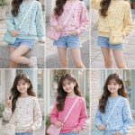 Bluzy DZIECIĘCA SIZE 4-14 lat_ paczka 6szt _1 kolor 5074395