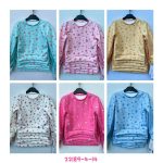 Bluzy DZIECIĘCA SIZE 4-14 lat_ paczka 6szt _1 kolor 5074397