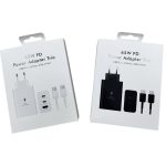 CZARNY KOLOR Szybka Ładowarka Sieciowa USB-C 65W + 1.5m Kabel 6465305