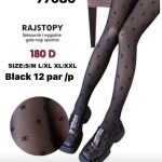 Rajstopy Damskie _ Size S-2XL _paczka 12szt_1kolor 8965997