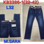 Spodnie JEANSOWE MĘSKA_ Size 32- 42_ paczka 12szt