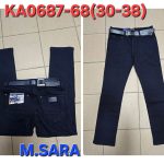 Spodnie JEANSOWE MĘSKA_ Size 30- 38_ paczka 12szt