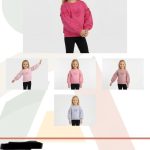 Bluzy DZIECIĘCA SIZE 1-6 lat_ paczka 5szt _1 kolor 8902048